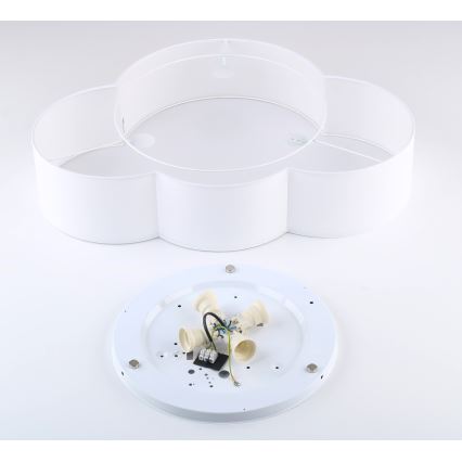 Brilagi - Детский потолочный светильник NIMBUS 4xE27/15W/230V 46x63 см белый