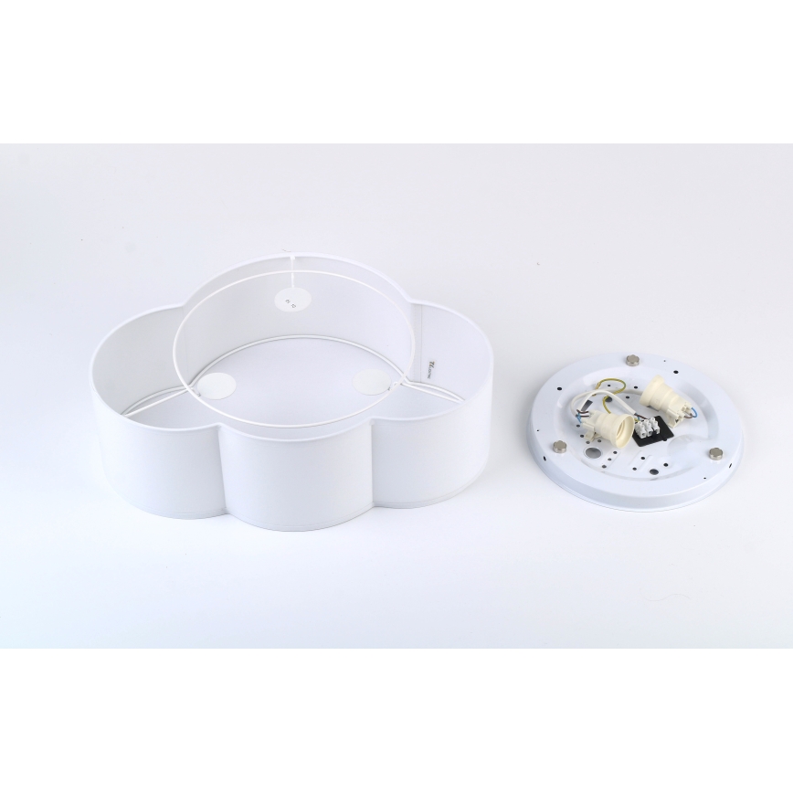 Brilagi - Детский потолочный светильник NIMBUS MINI 2xE27/15W/230V 31x43 cm белая