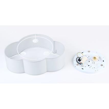 Brilagi - Детский потолочный светильник NIMBUS MINI 2xE27/15W/230V 31x43 см серый