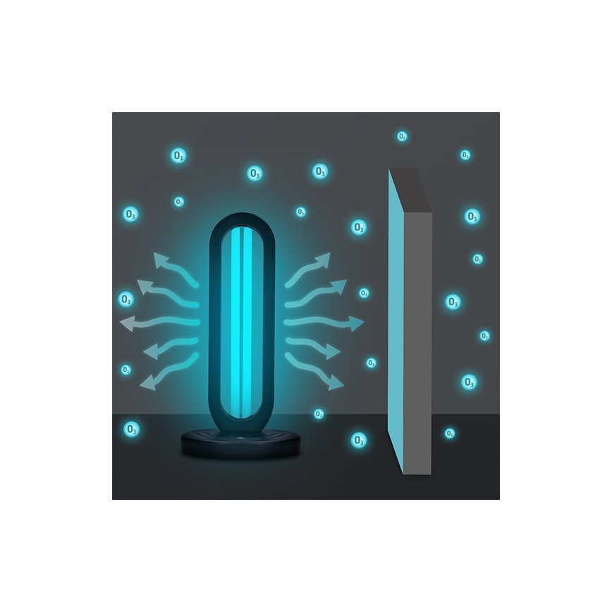 Brilagi - Дезінфікуюча бактерицидна лампа UVC/38W/230V + пульт дистанційного керування