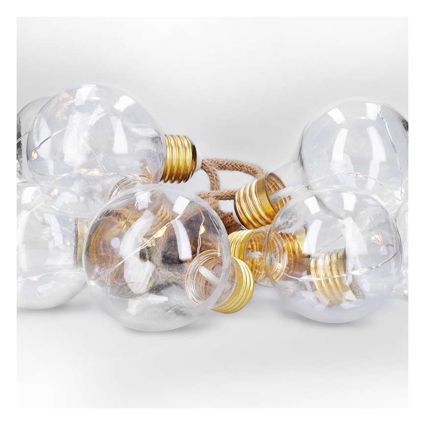 Brilagi - Декорація з LED гірляндою 10xLED/3xAA 1,8м теплий білий