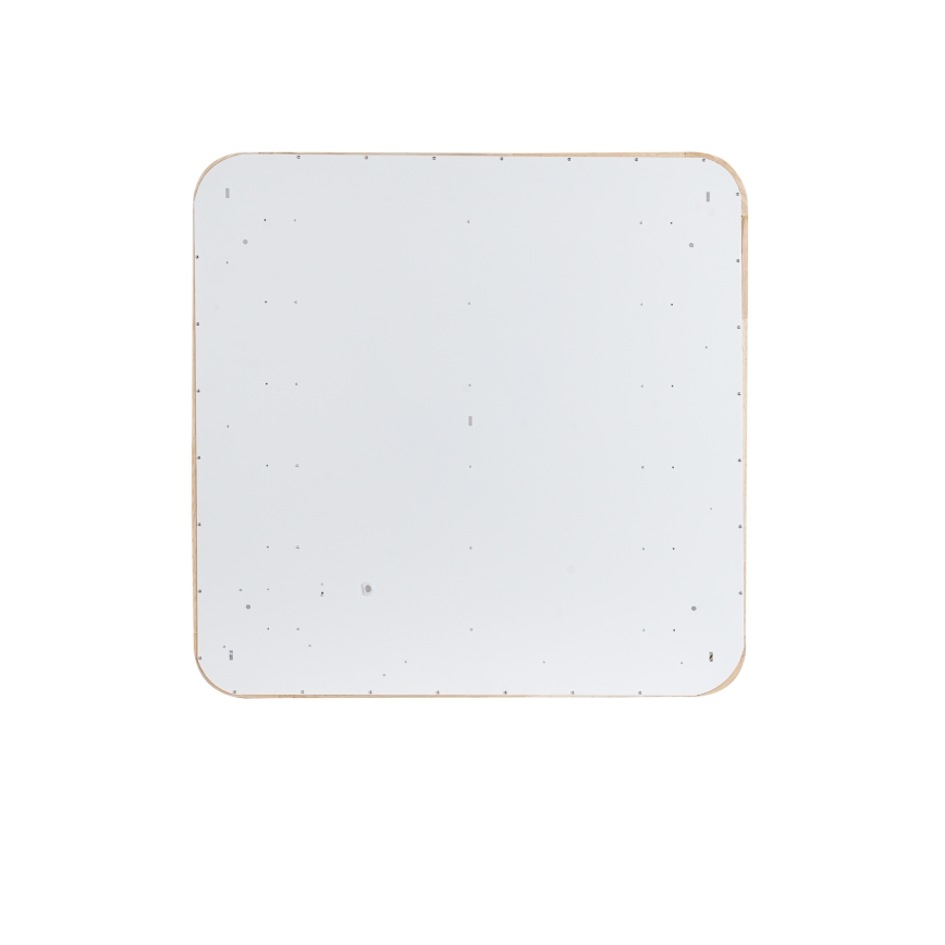 BRILAGI - LED стельовий світильник з регульованою яскравістю WOODLINE SQUARE LED/80W/230V 3000-6000K дуб 60x60 см + пульт дистанційного керування