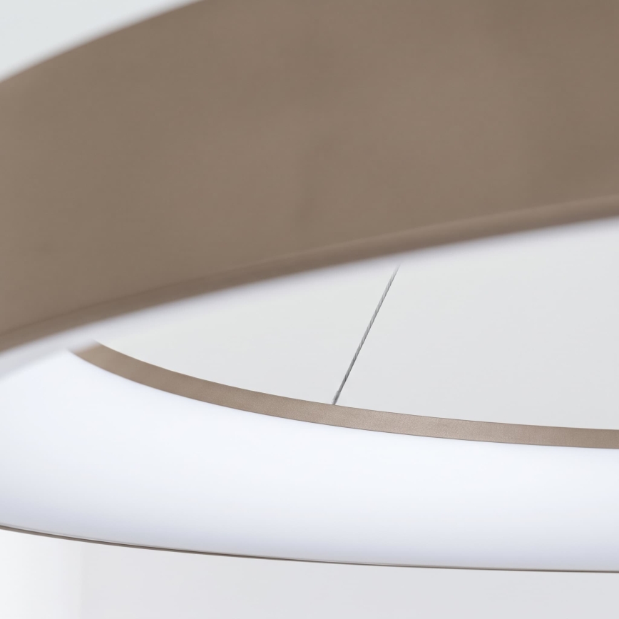BRILAGI - LED Диммируемая люстра на тросе FALCON II LED/108W/230V 3000-6500K Ø 80 см бежевая + пульт дистанционного управления