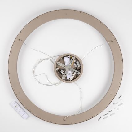 BRILAGI - LED Диммируемая люстра на тросе FALCON II LED/108W/230V 3000-6500K Ø 80 см бежевая + пульт дистанционного управления