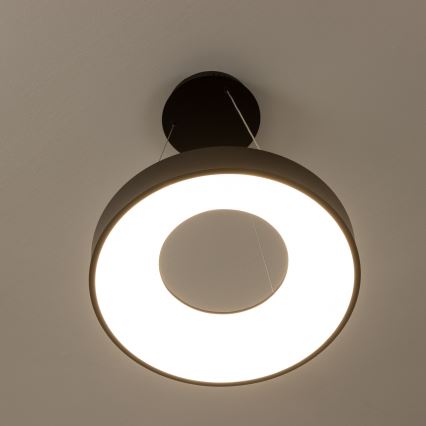 Brilagi - LED диммируемая подвесная люстра на тросе FALCON II LED/67W/230V 3000-6500K Ø 40 см черная + пульт дистанционного управления
