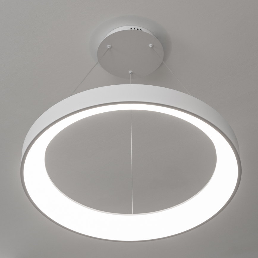 Brilagi - Диммируемая светодиодная люстра на тросе FALCON II LED/99W/230V 3000-6500K Ø 60 см белая + пульт дистанционного управления