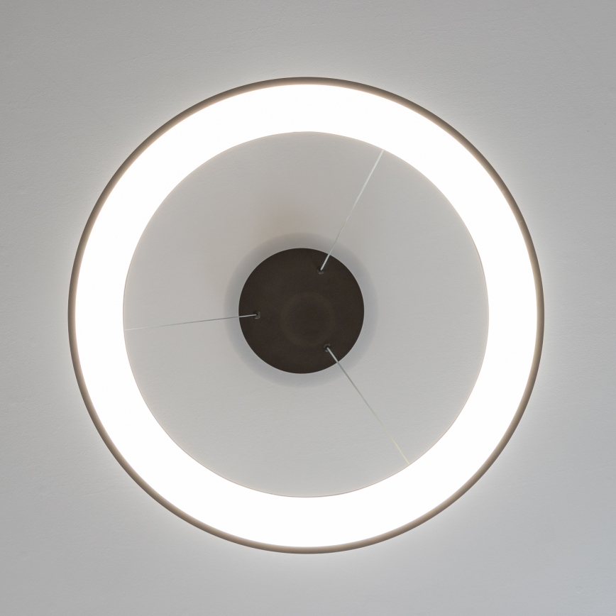 Brilagi - Диммируемая LED-люстра на тросе FALCON II, 99 Вт / 230 В, 3000–6500 K, диаметр 60 см, чёрная + пульт дистанционного управления