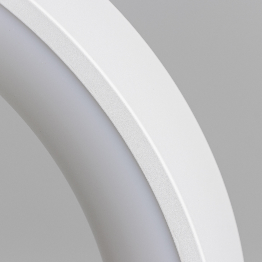 Brilagi - Диммируемая LED-подвесная люстра на тросе FALCON LED/80 Вт/230 В 3000–6500 К диаметр 60 см белая + пульт дистанционного управления