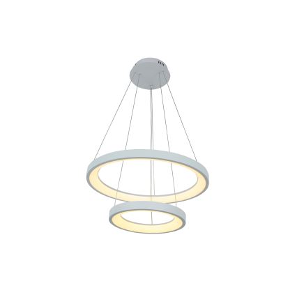 Brilagi - диммируемый подвесной светильник на тросе FALCON SLIM LED/68W/230V 3000-6500K, диаметр 50 см, белый + пульт дистанционного управления