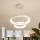 Brilagi - Диммируемая LED-люстра на тросе FALCON SLIM LED/68W/230V 3000-6500K Ø 50 см белая + дистанционное управление