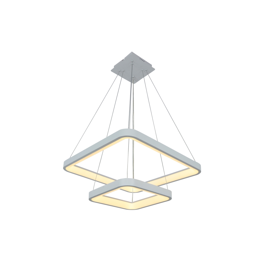 Brilagi - диммируемый подвесной светильник на тросе FALCON SLIM LED/78Вт/230В 3000-6500K 50x50 см белый + пульт дистанционного управления