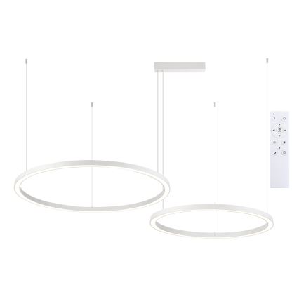 BRILAGI - диммируемая светодиодная люстра на тросе PORTOFINO LED/98W/230V 3000-6000K белая + с пультом дистанционного управления