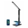 Brilagi - диммируемая LED-настольная лампа с беспроводной зарядкой Qi и USB REGINA LED/8,5W/230V черная