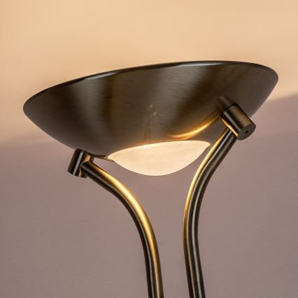 Brilagi - Диммируемая напольная лампа SCARLETT 1xR7s/230W/230V + 1xG9/40W бронзовая