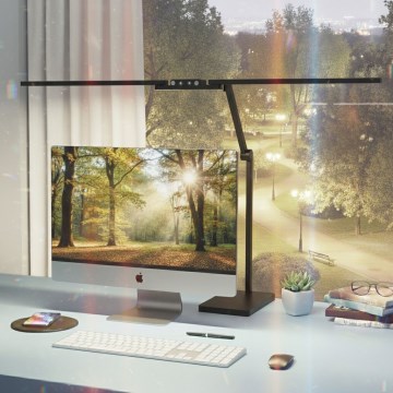 Brilagi - диммируемая сенсорная светодиодная настольная лампа VARIO LED/24W/230V 3000-6500K CRI 92 чёрная