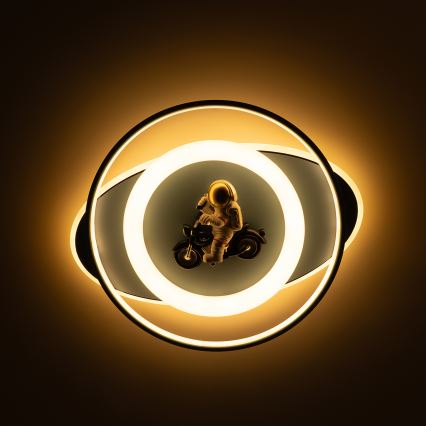 Brilagi - диммируемый светодиодный детский потолочный светильник ASTRO LED/68Вт/230В 3000-6000К + пульт дистанционного управления