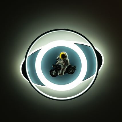 Brilagi - диммируемый светодиодный детский потолочный светильник ASTRO LED/68Вт/230В 3000-6000К + пульт дистанционного управления