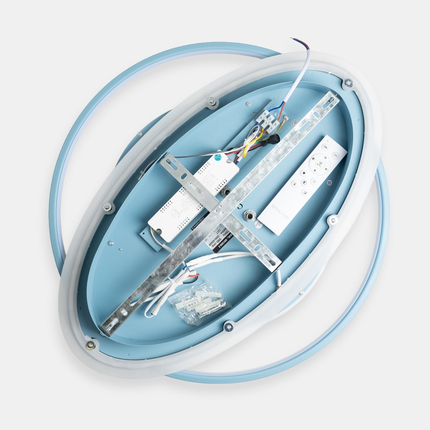 Brilagi - диммируемый светодиодный детский потолочный светильник ASTRO LED/68Вт/230В 3000-6000К + пульт дистанционного управления