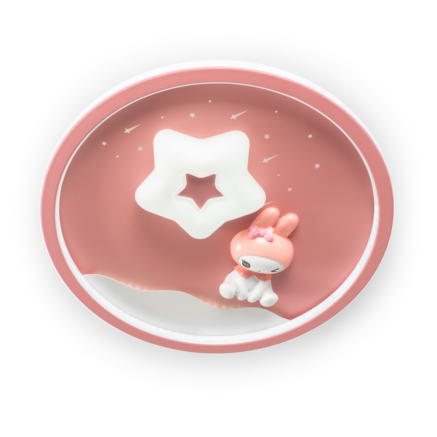 Brilagi - Диммируемый детский потолочный светильник BUNNY LED/83W/230V 3000-6000K Ø 49 см + дистанционное управление