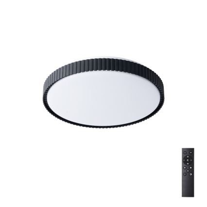 Brilagi - Диммируемый потолочный светильник LED CORVO LED/72W/230V 3000-6000K, черный, диаметр 50 см + пульт дистанционного управления