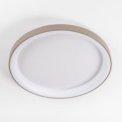 BRILAGI - LED диммируемый потолочный светильник FALCON II LED/108W/230V 3000-6500K диаметр 80 см белый/бежевый + пульт дистанционного управления