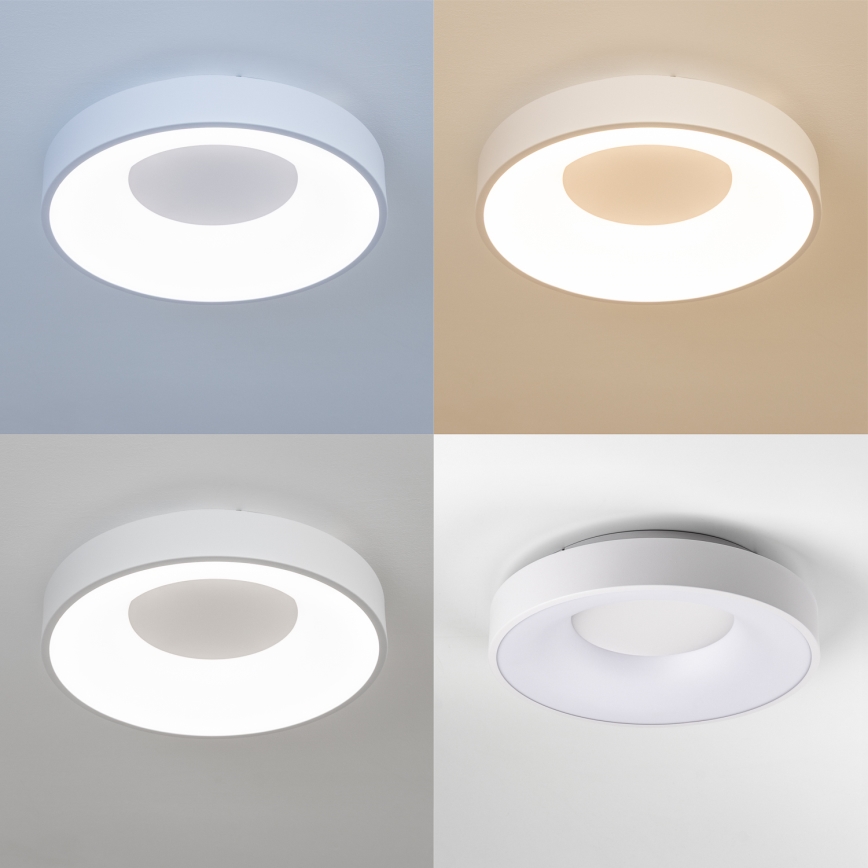 Brilagi - диммируемый потолочный светильник FALCON II LED/67W/230V 3000–6500K, диаметр 40 см, белый + пульт дистанционного управления