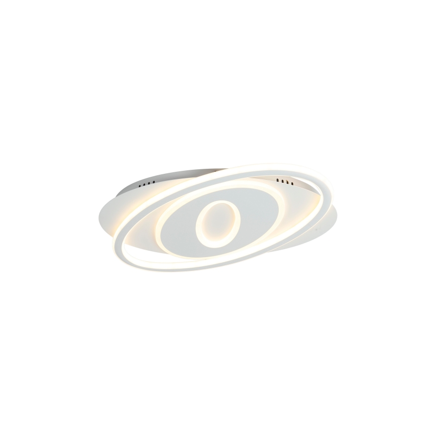 Brilagi - Диммируемый светодиодный потолочный светильник IRIS LED/78W/230V 3000-6000K 37x49 cm белый + пульт дистанционного управления