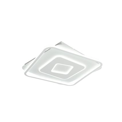 Brilagi - LED диммируемый потолочный светильник IRIS LED/98W/230V 3000-6000K 50x50 cm белый + пульт дистанционного управления