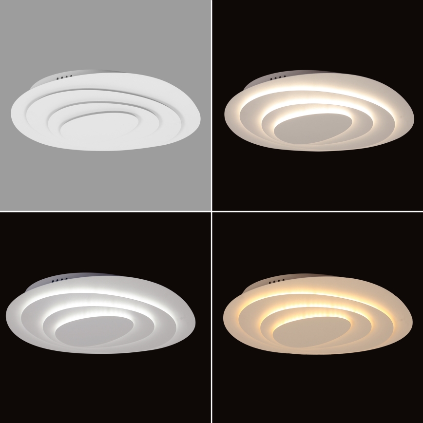 Brilagi - LED диммируемый потолочный светильник MODERN MAXI LED/87W/230V 3000-6000K 67x80 cm + с пультом дистанционного управления