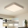Brilagi - диммируемый LED потолочный светильник POOL LED/36W/230V 3000-6000K 40x40 см бежевый + пульт дистанционного управления
