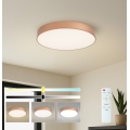 BRILAGI - Диммируемый LED потолочный светильник POOL LED/60W/230V 3000-6000K Ø 50 см бронзовый + пульт дистанционного управления