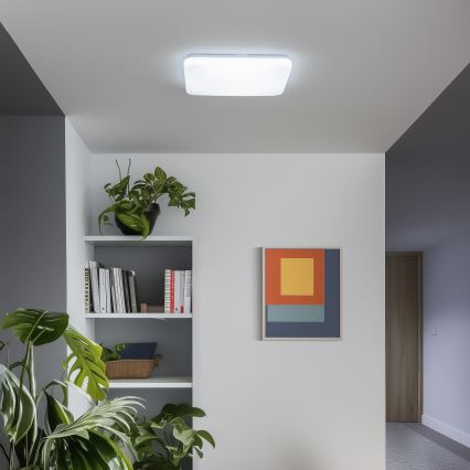 Brilagi - Диммируемый потолочный светильник SMART LED/28W/230V 43x43 см 2700-6500K Wi-Fi Tuya + пульт дистанционного управления