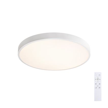 Brilagi - LED диммируемый потолочный светильник GLASS POOL DOUBLE LED/48W/230V 3000-6000K 40 cm белый + дистанционное управление