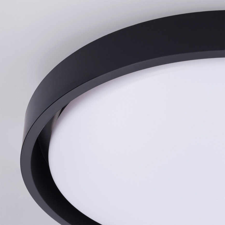 Brilagi - диммируемый потолочный светильник MATTEO LED/48W/230V 3000-6500K, Ø 41 cm, черный + пульт дистанционного управления