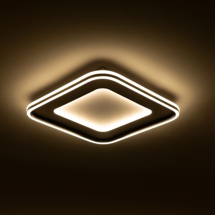 Brilagi - диммируемый светодиодный потолочный светильник TRIVARO LED/88 Вт/230 В 3000-6000 К 40x40 см + пульт дистанционного управления