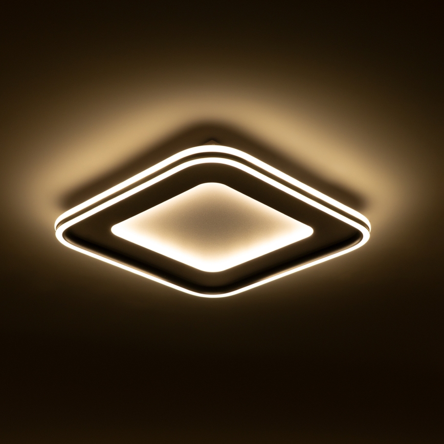 Brilagi - диммируемый светодиодный потолочный светильник TRIVARO LED/88 Вт/230 В 3000-6000 К 40x40 см + пульт дистанционного управления