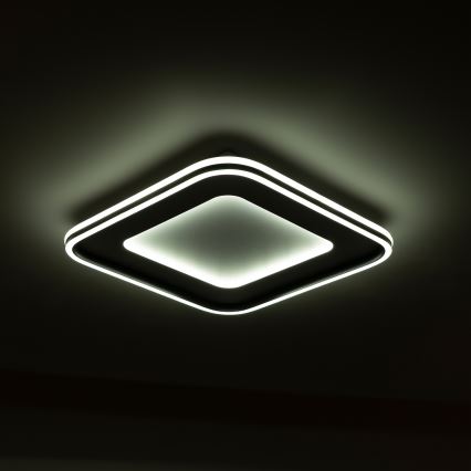 Brilagi - диммируемый светодиодный потолочный светильник TRIVARO LED/88 Вт/230 В 3000-6000 К 40x40 см + пульт дистанционного управления