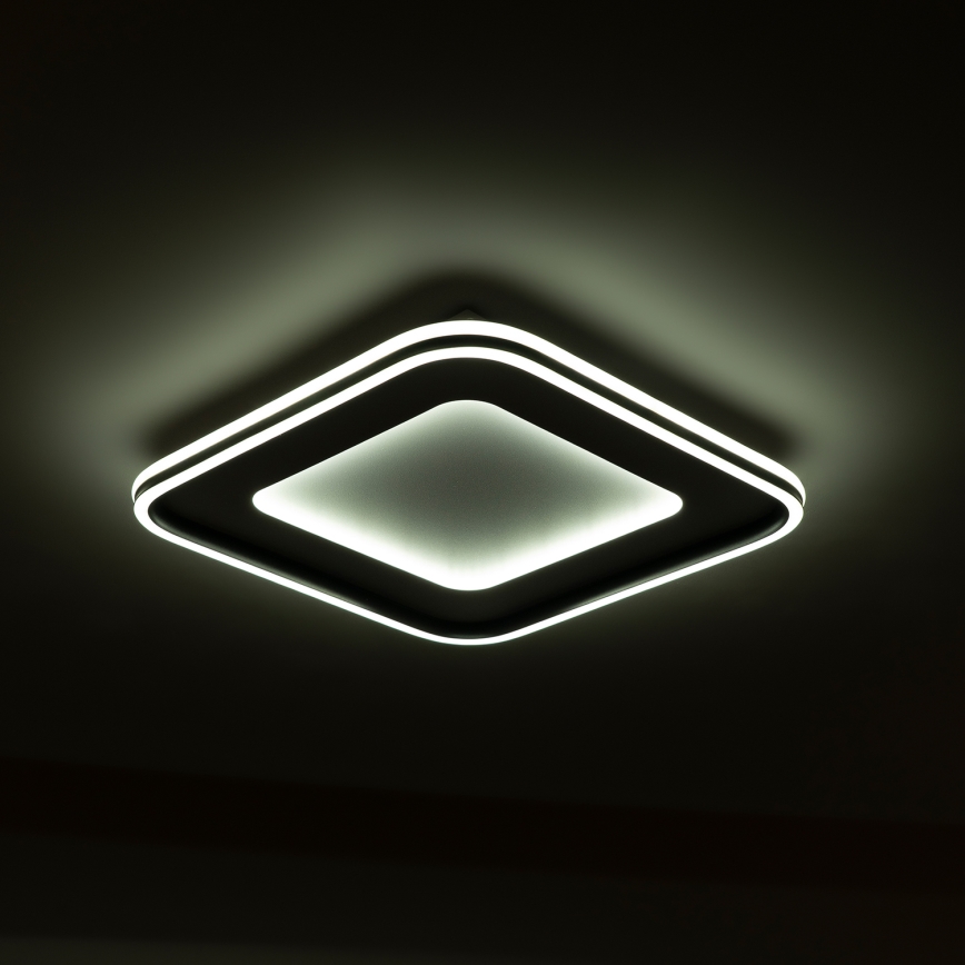 Brilagi - диммируемый светодиодный потолочный светильник TRIVARO LED/88 Вт/230 В 3000-6000 К 40x40 см + пульт дистанционного управления