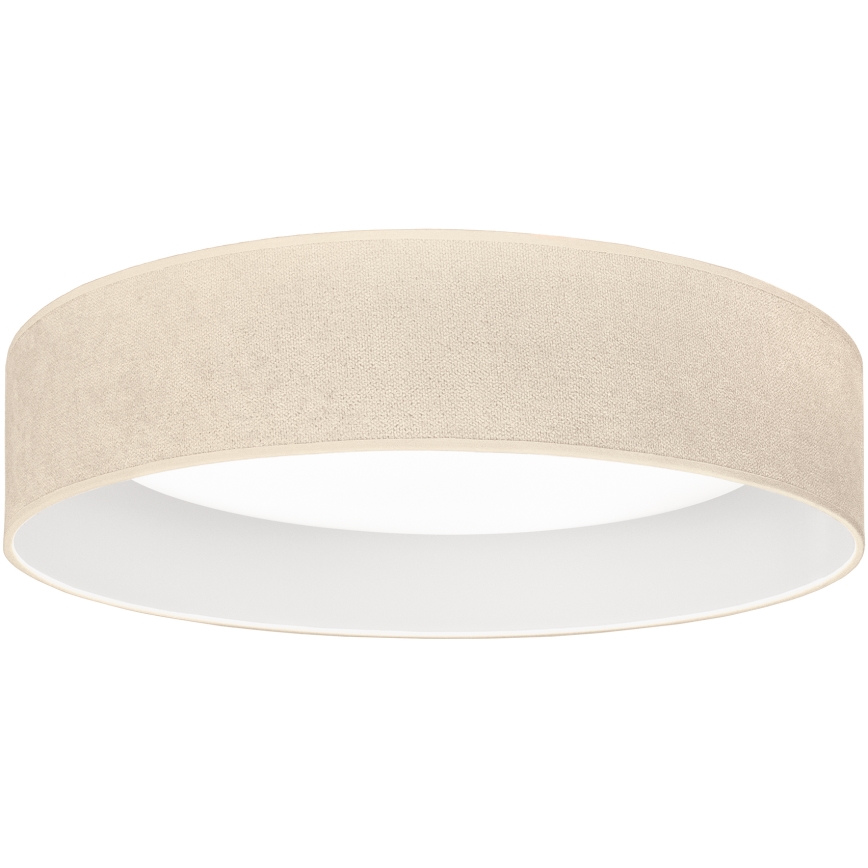 Brilagi - диммируемый потолочный светильник VELVET SMARTIX LED/36 Вт/230 В 3000–6000 К, диаметр 55 см, кремовый, Wi‑Fi Tuya Beacon + пульт дистанционного управления