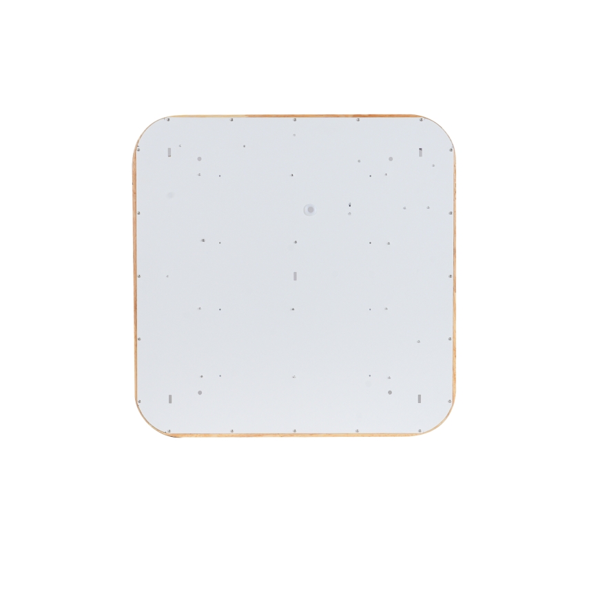 BRILAGI - Светодиодный диммируемый потолочный светильник WOODLINE SQUARE LED/48W/230V 3000-6000K дуб 40x40 cm + пульт дистанционного управления