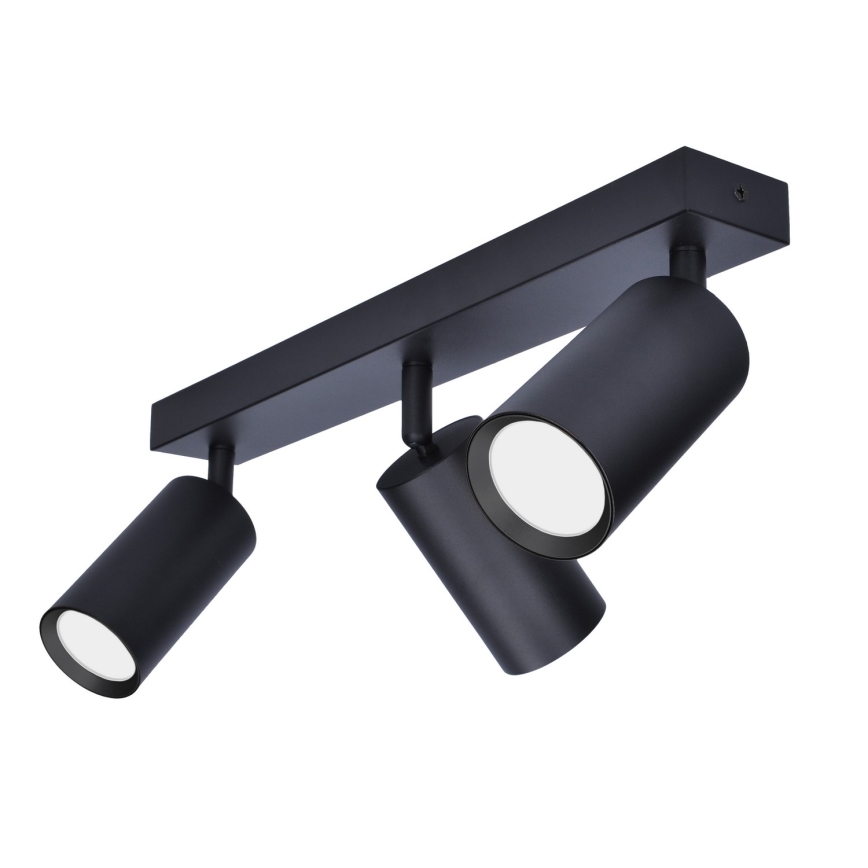 BRILAGI - LED RGBW диммируемый точечный светильник SELE 3xGU10/4,8W/230V 3000K черный + пульт дистанционного управления