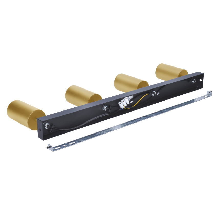 Brilagi - Диммируемый светодиодный точечный светильник SELE GOLDEN 4xGU10/6,5Вт/230В 2700-6500К черный/золотой