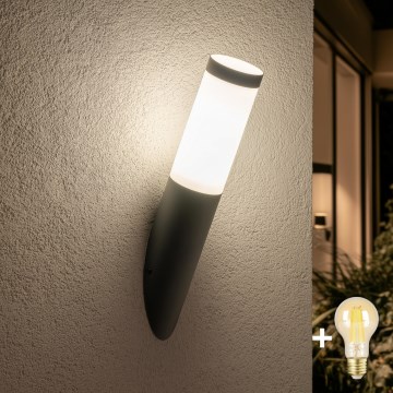 BRILAGI - диммируемый LED уличный настенный светильник ELIA 1xE27/6W/230V 2700-6500K IP44 Wi-Fi антрацит