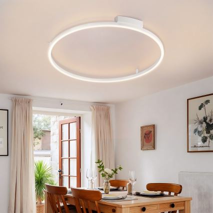 Brilagi - диммируемый светодиодный потолочный светильник PORTOFINO LED/60W/230V 3000–6000K Ø 80 см белый + пульт дистанционного управления