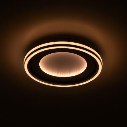 Brilagi - диммируемый светодиодный потолочный светильник TRIVARO LED/56W/230V 3000-6000K Ø 30 см + пульт дистанционного управления