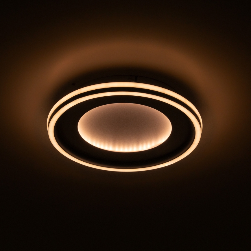 Brilagi - диммируемый светодиодный потолочный светильник TRIVARO LED/56W/230V 3000-6000K Ø 30 см + пульт дистанционного управления