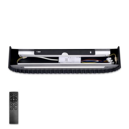 BRILAGI - Диммируемый настенный светильник FALCON MODERN LED/14W/230V 3000-6000K 40 cm черный + пульт дистанционного управления