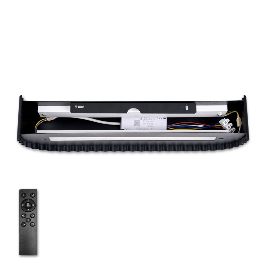 BRILAGI - Диммируемый настенный светильник FALCON MODERN LED/14W/230V 3000-6000K 40 cm черный + пульт дистанционного управления