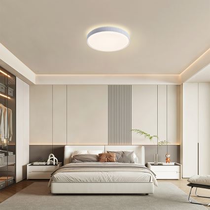Brilagi - LED диммируемый потолочный светильник CORVO LED/72W/230V 3000-6000K белый диаметр 50 см + дистанционное управление