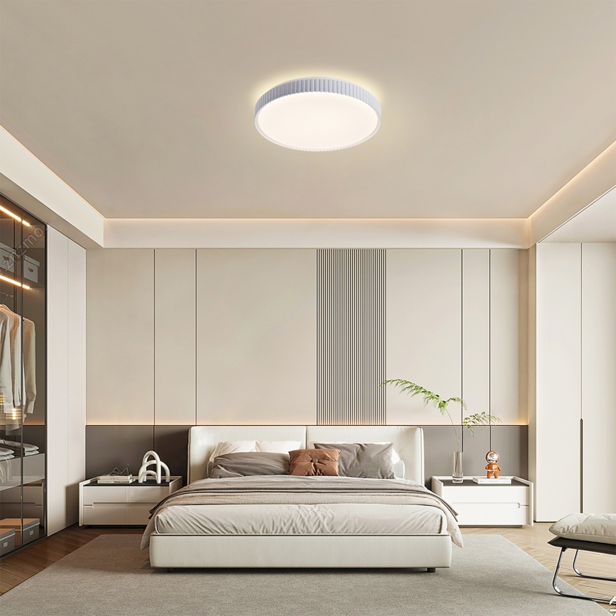 Brilagi - LED диммируемый потолочный светильник CORVO LED/72W/230V 3000-6000K белый диаметр 50 см + дистанционное управление